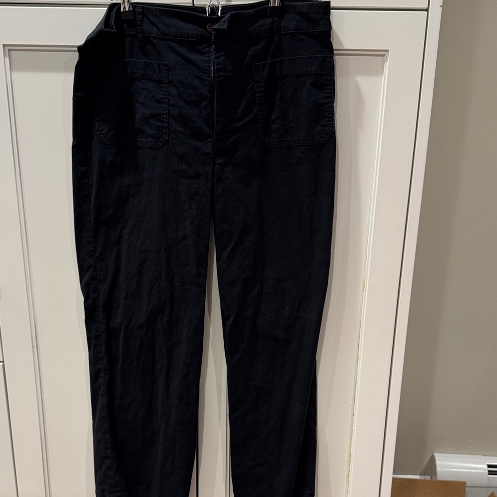 J. Crew Factory Black Trousers